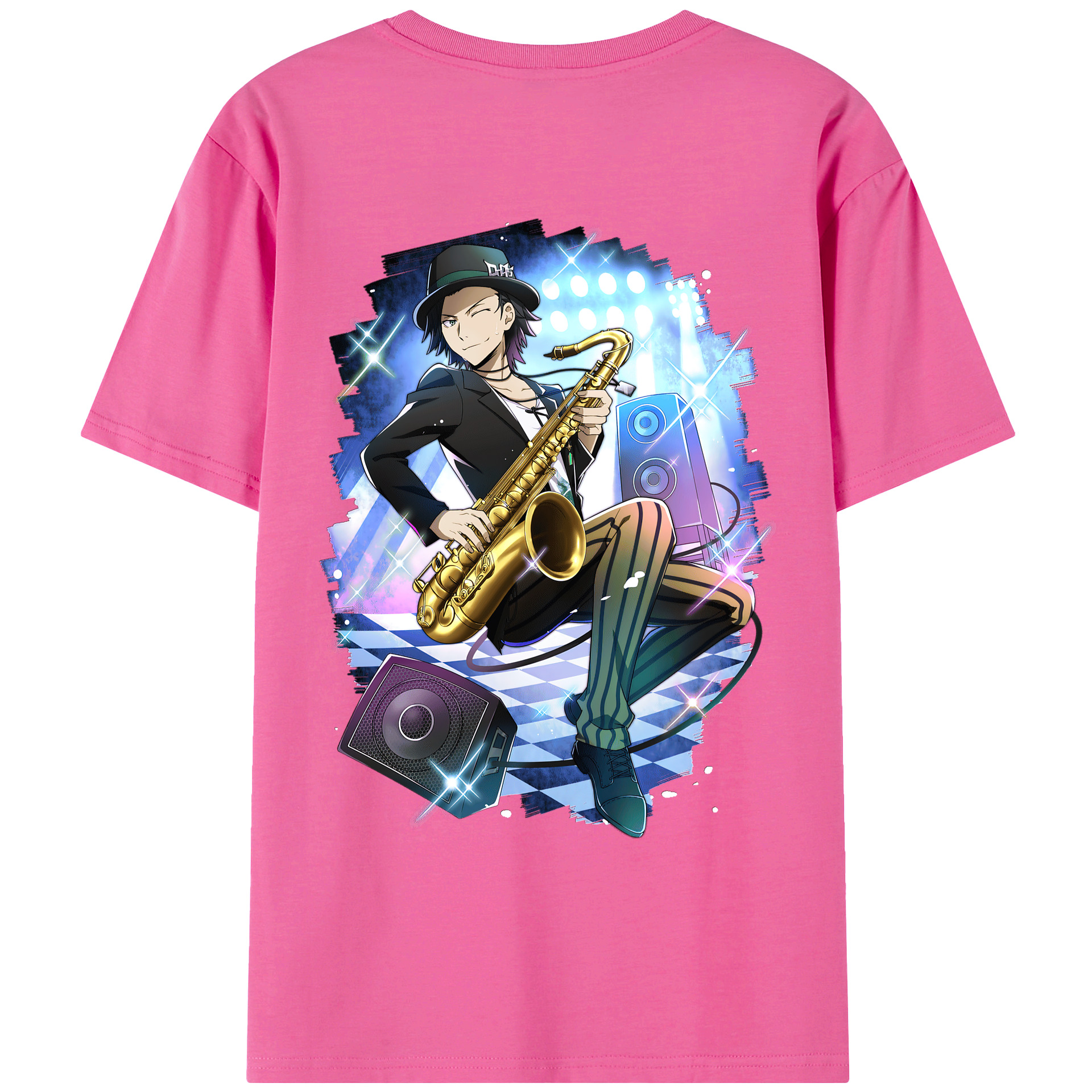 （画像用） 文豪ストレイドッグス Bungo Stray Dogs レディース半袖Tシャツ(バックプリント)